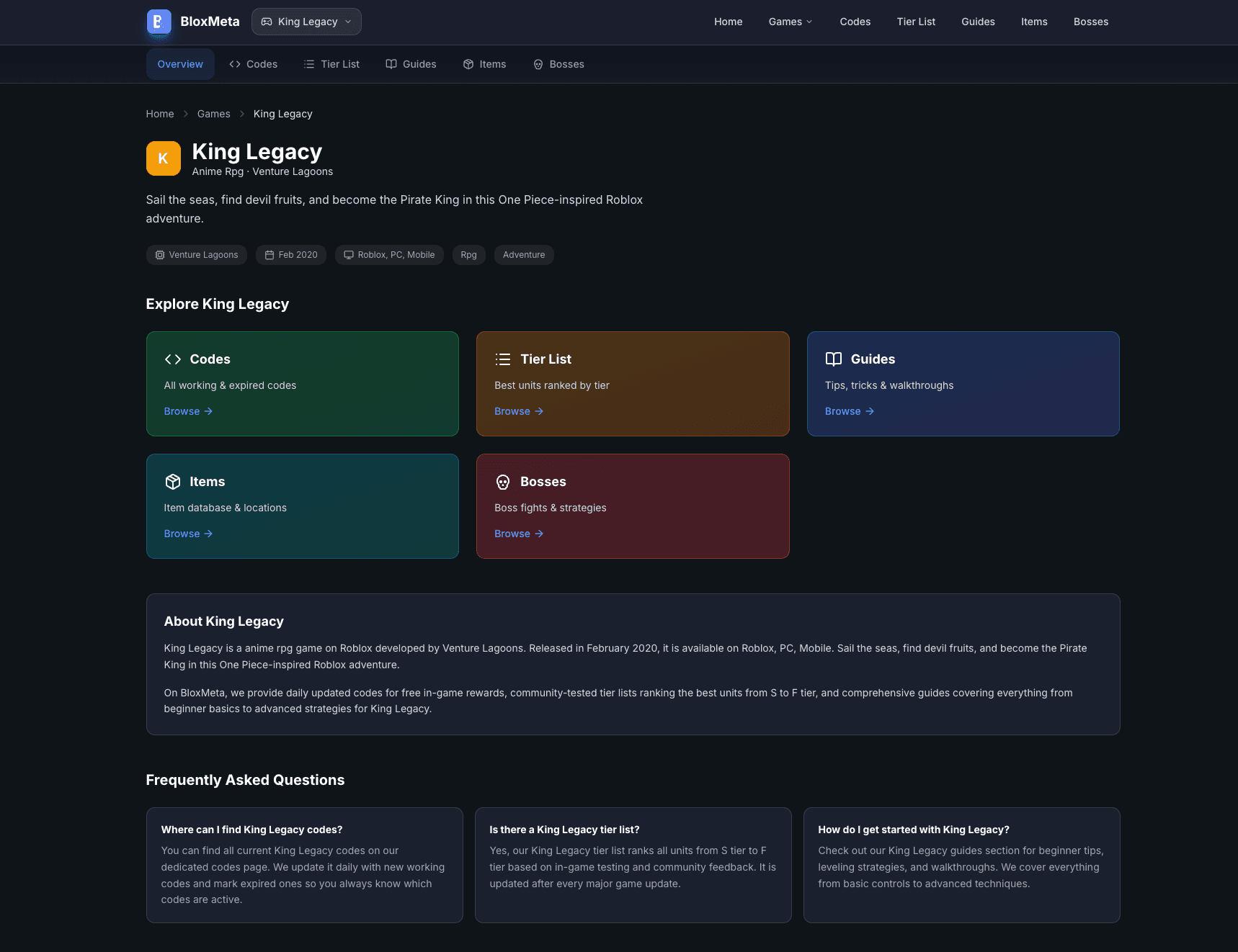 BloxMeta screenshot 2