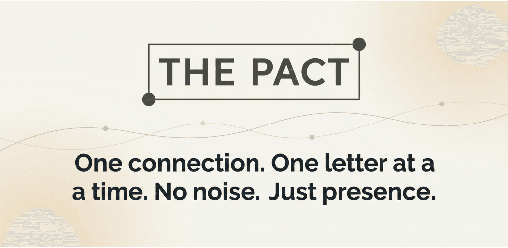 THE PACT - Slow Letters screenshot 1