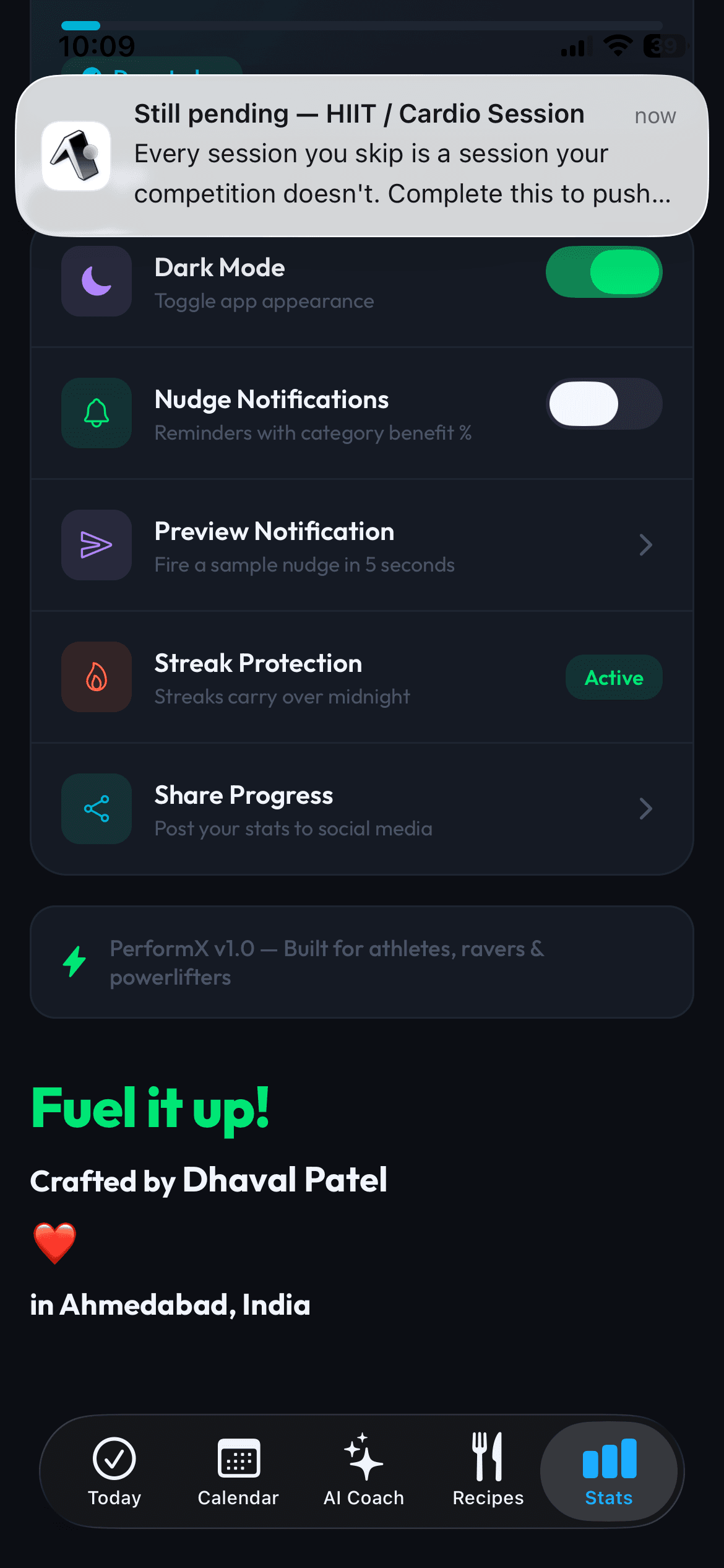 PerformX screenshot 9
