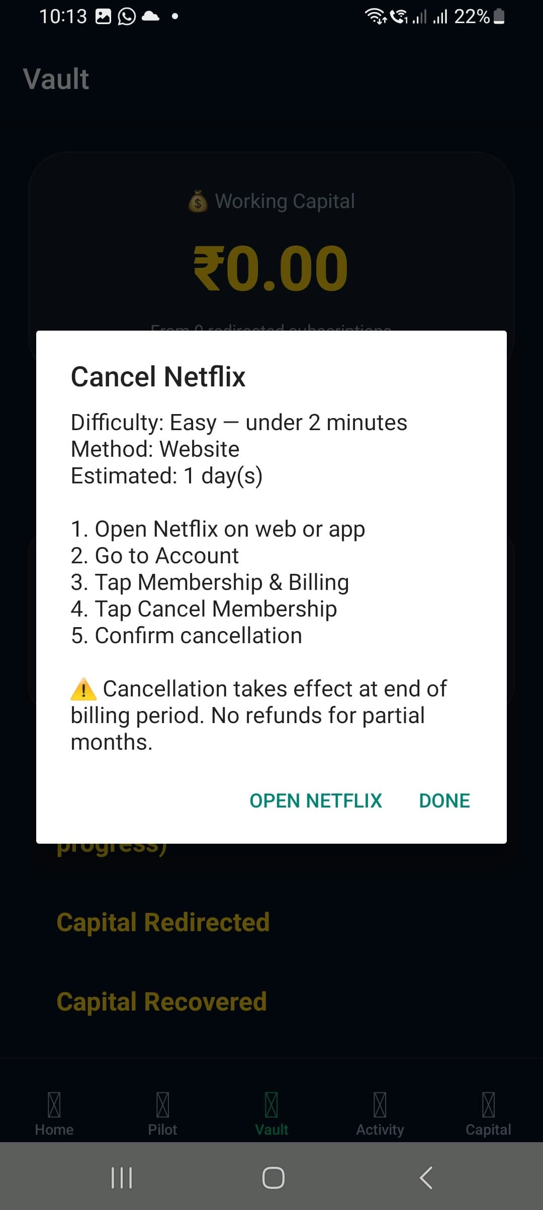 lifepilot screenshot 3