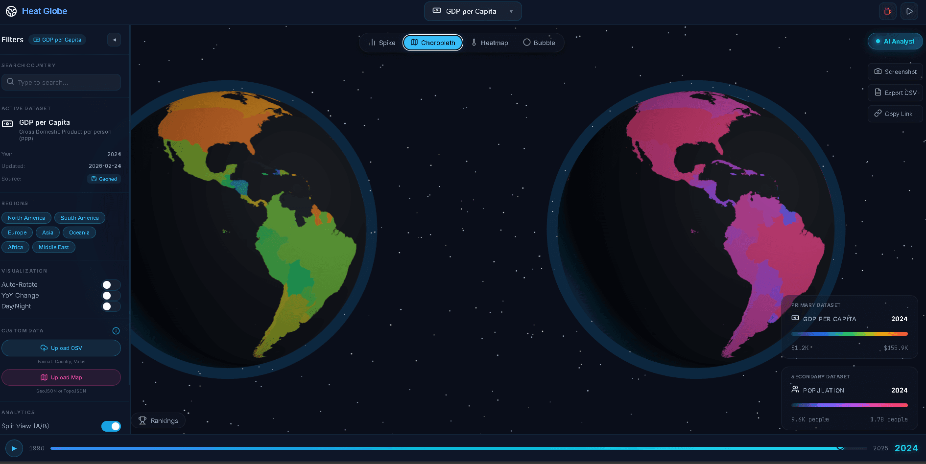 Heat Globe screenshot 6