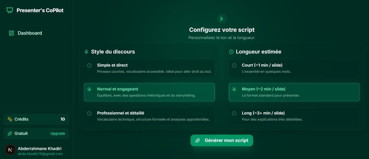 Presenter's CoPilot screenshot 1