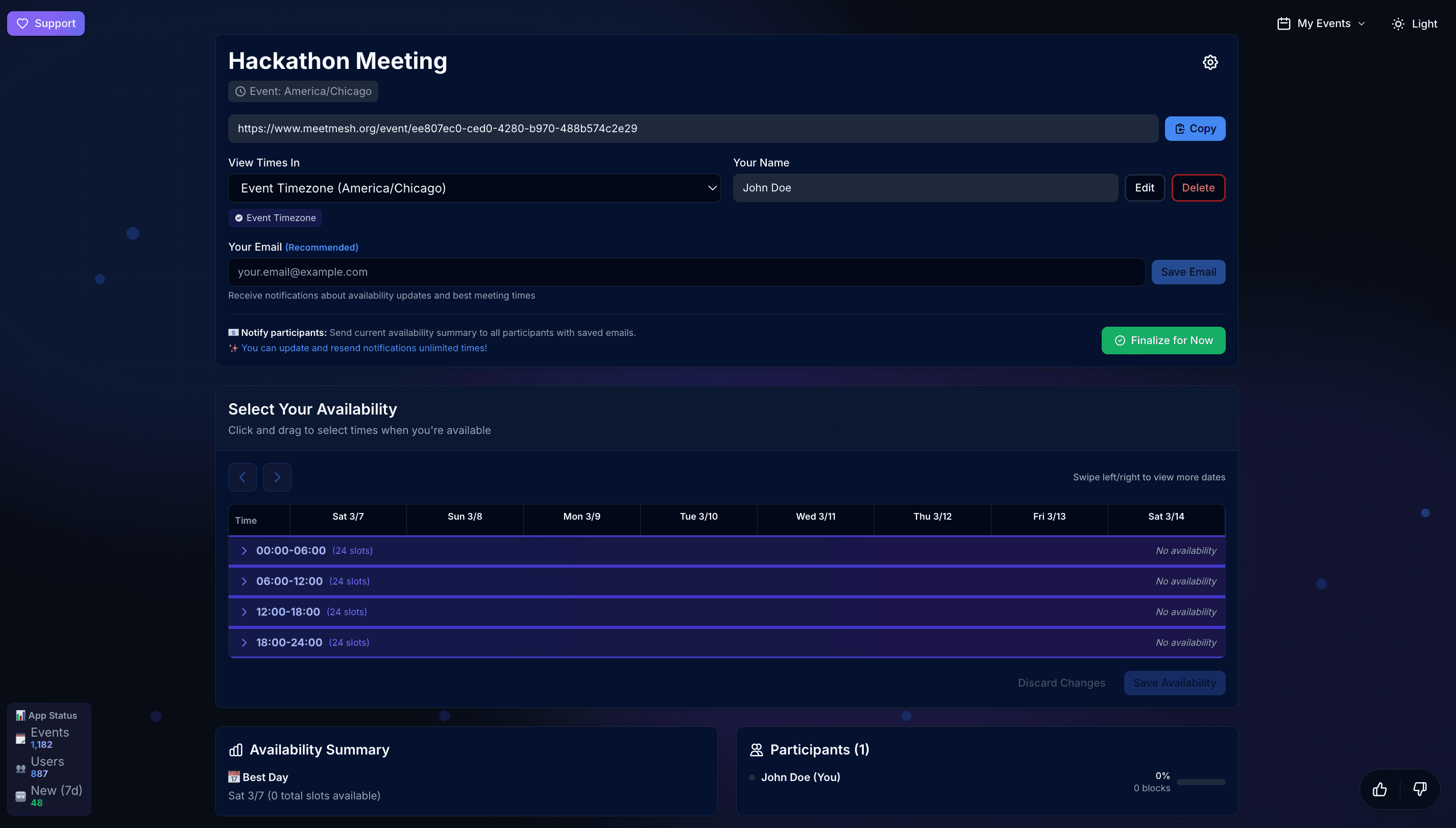 MeetMesh screenshot 2