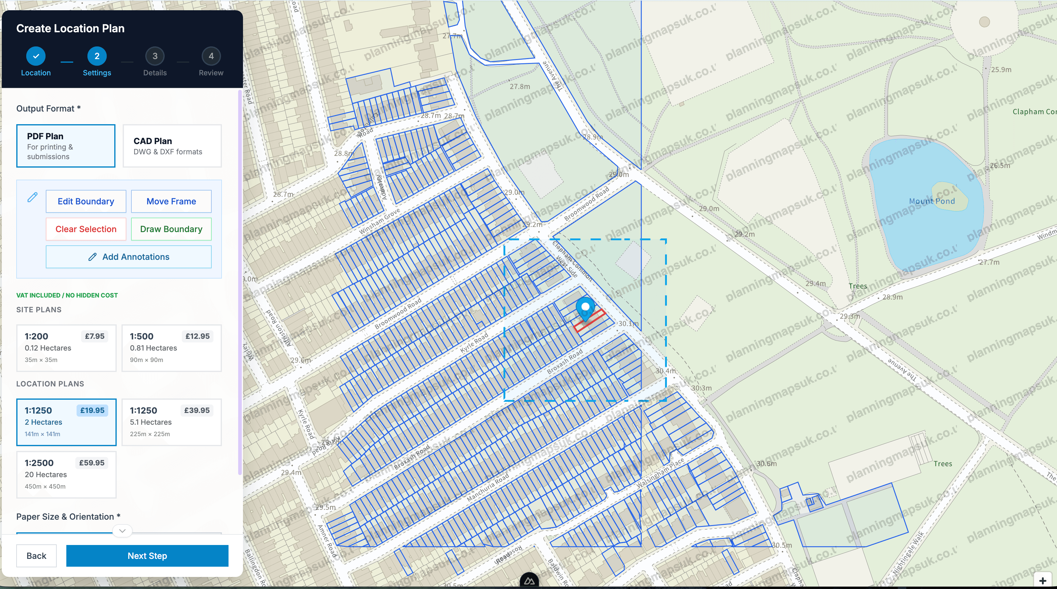 PlanningMapsUK screenshot 3