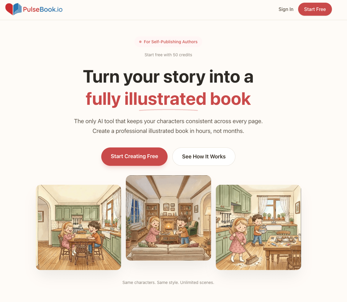 PulseBook.io screenshot 2