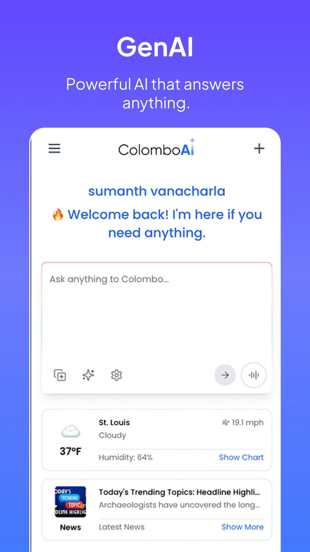 Cairo by ColomboAI screenshot 2