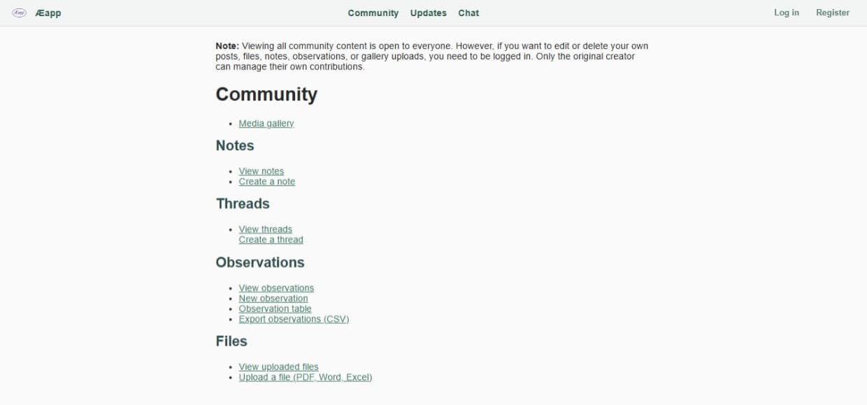 Æapp v2.0.0 screenshot 2