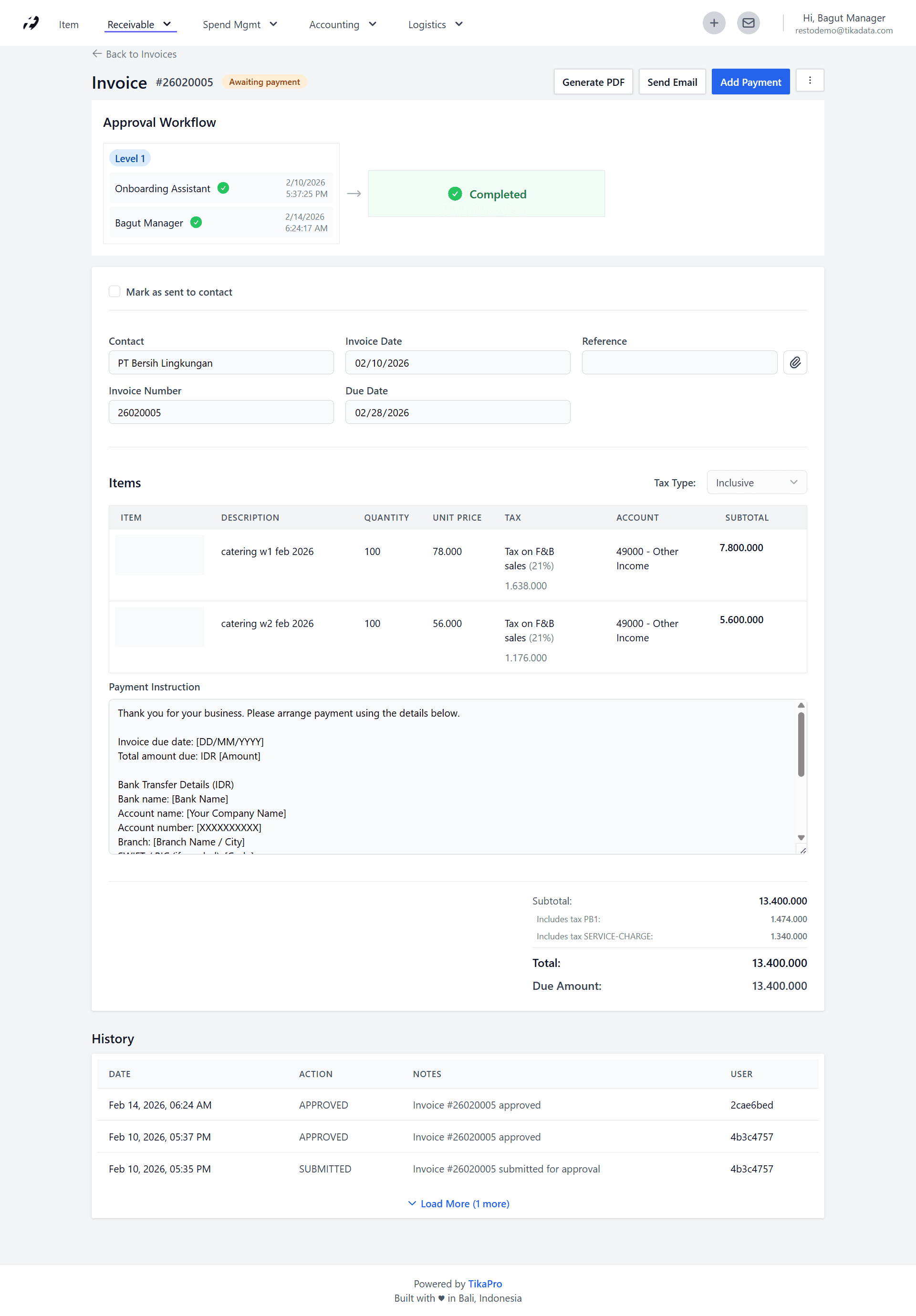 ApprovalPro screenshot 2