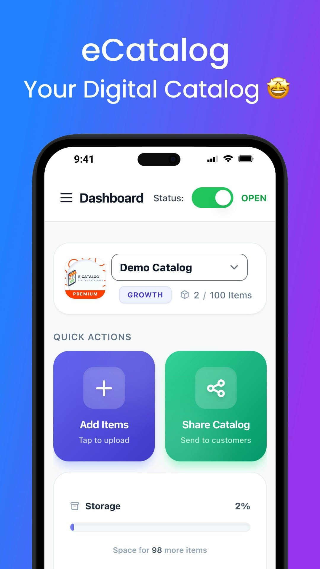 Ecatalog App screenshot 1