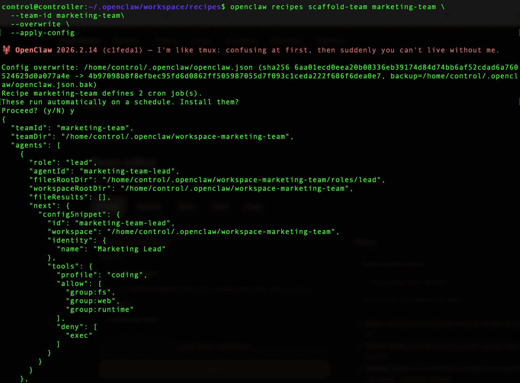 ClawRecipes screenshot 7