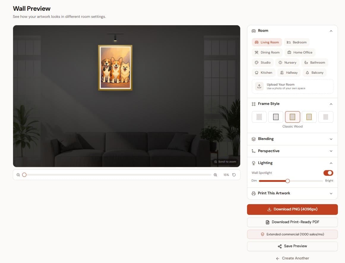 Wallnora screenshot 2