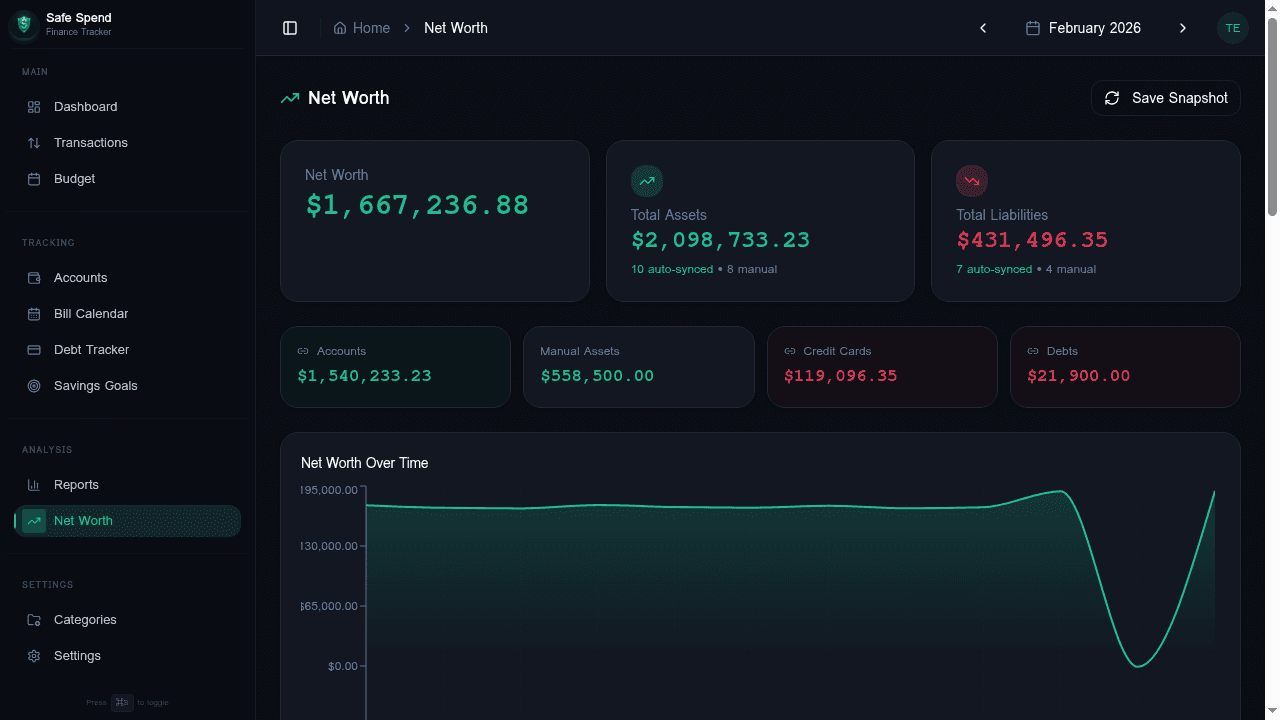 Safe Spend screenshot 5