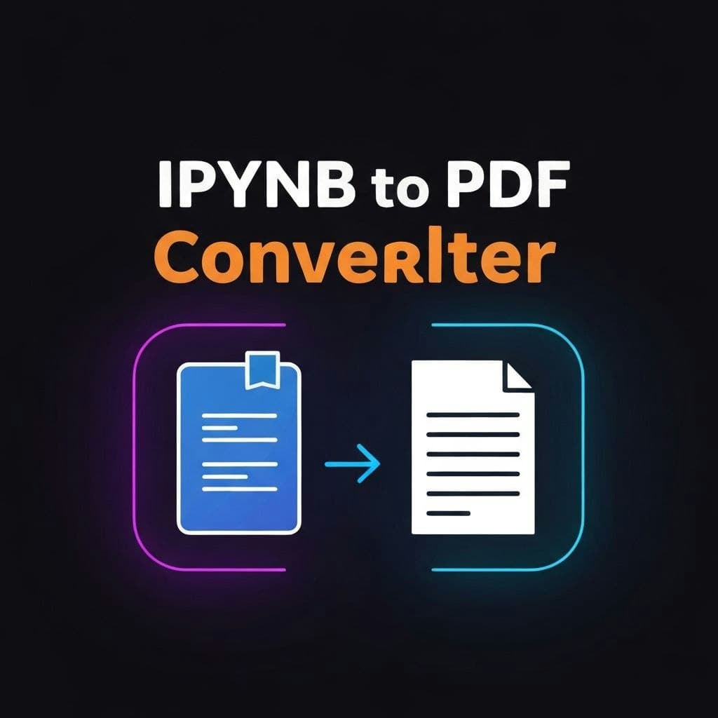 IPYNB to PDF Converter screenshot 1