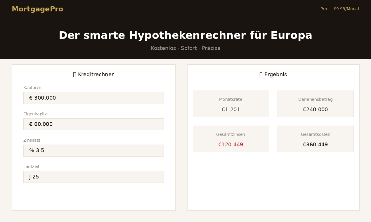 MortgagePro screenshot 2