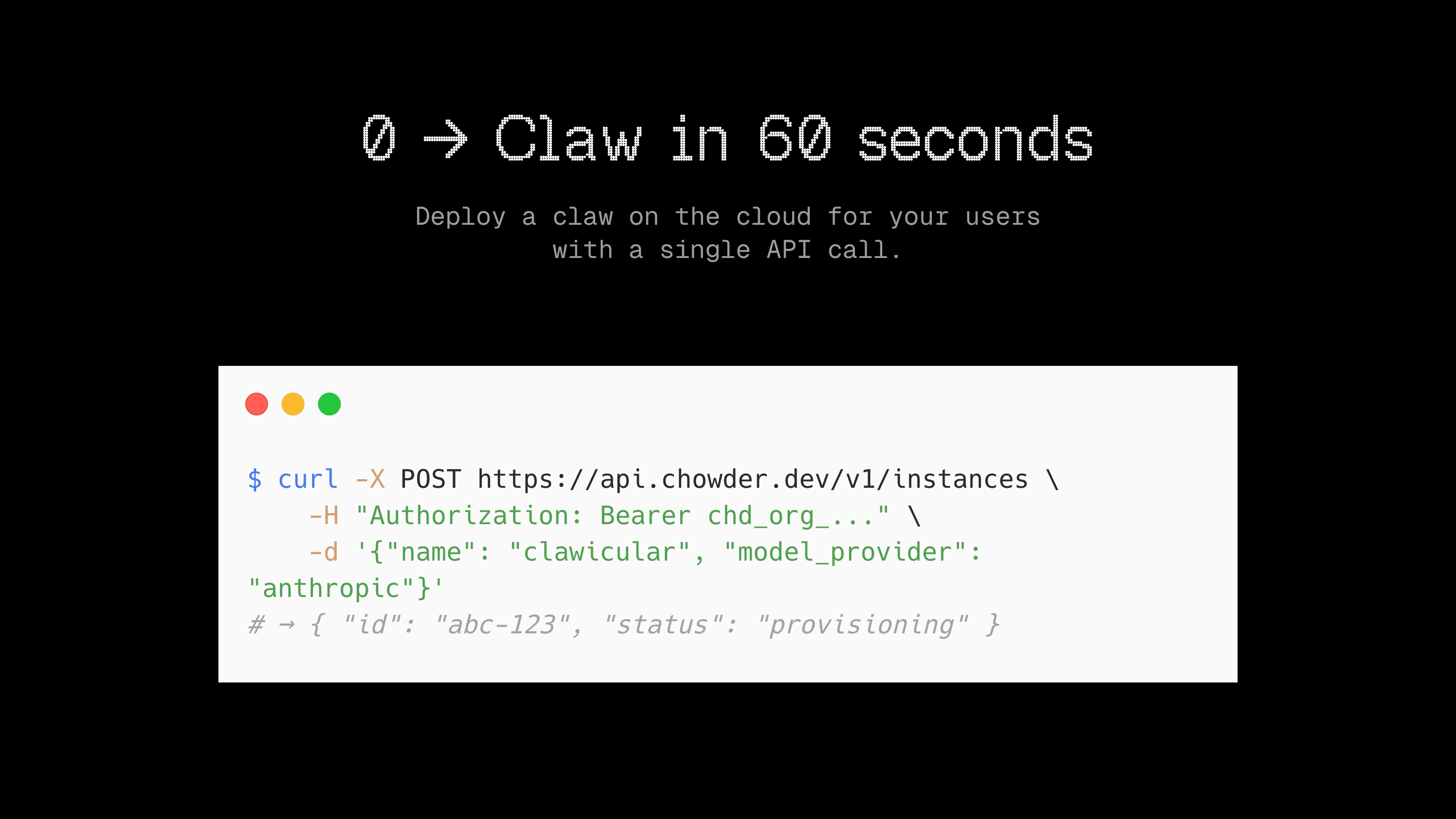 chowder.dev screenshot 2