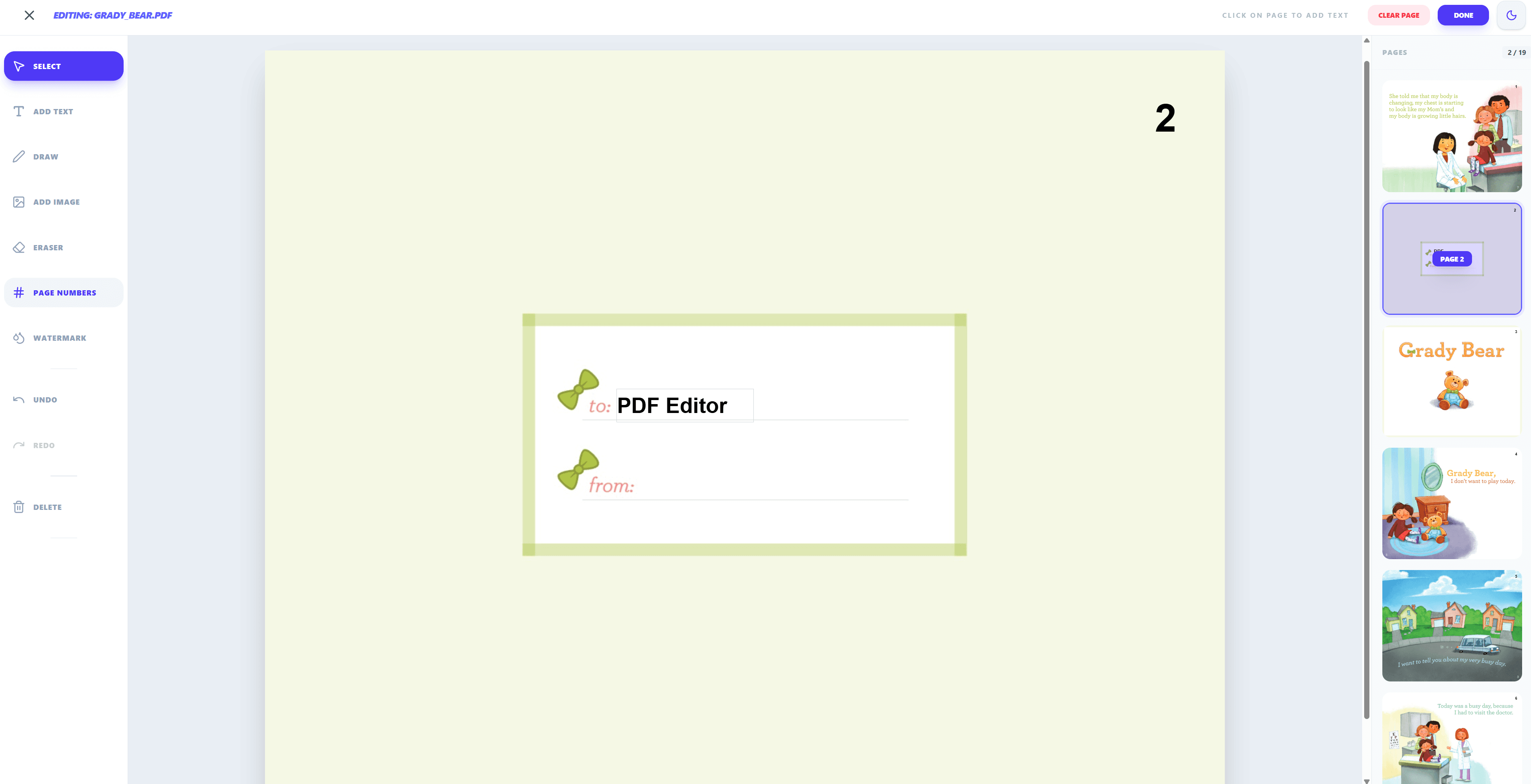 PDF Editor screenshot 11