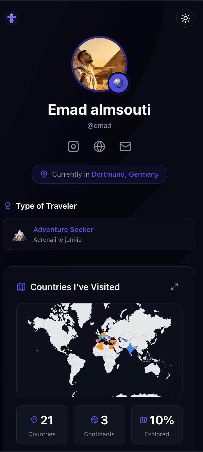 travelpa.ge screenshot 1