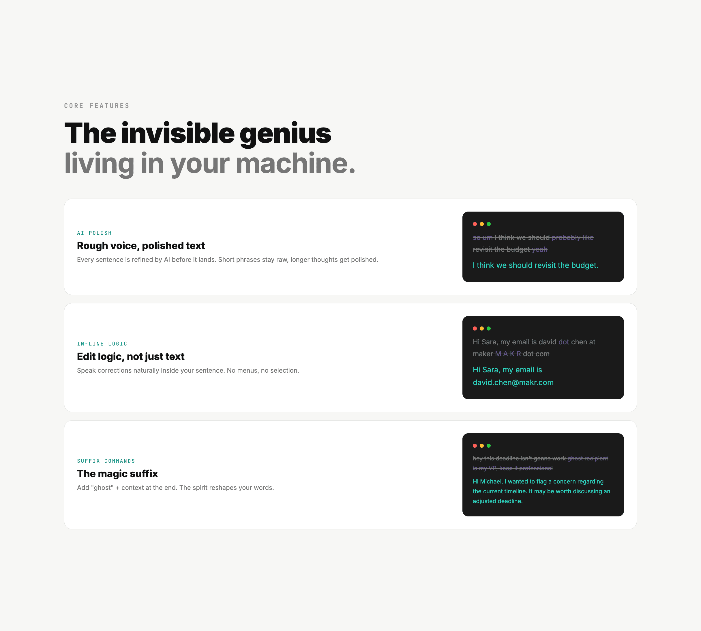 GHOSTYPE screenshot 3