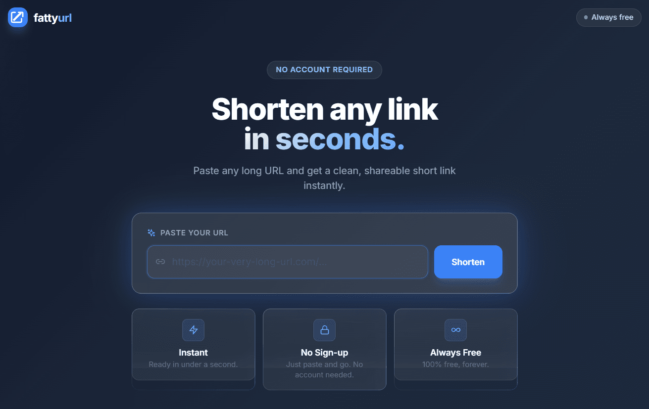 Fatty URL screenshot 2