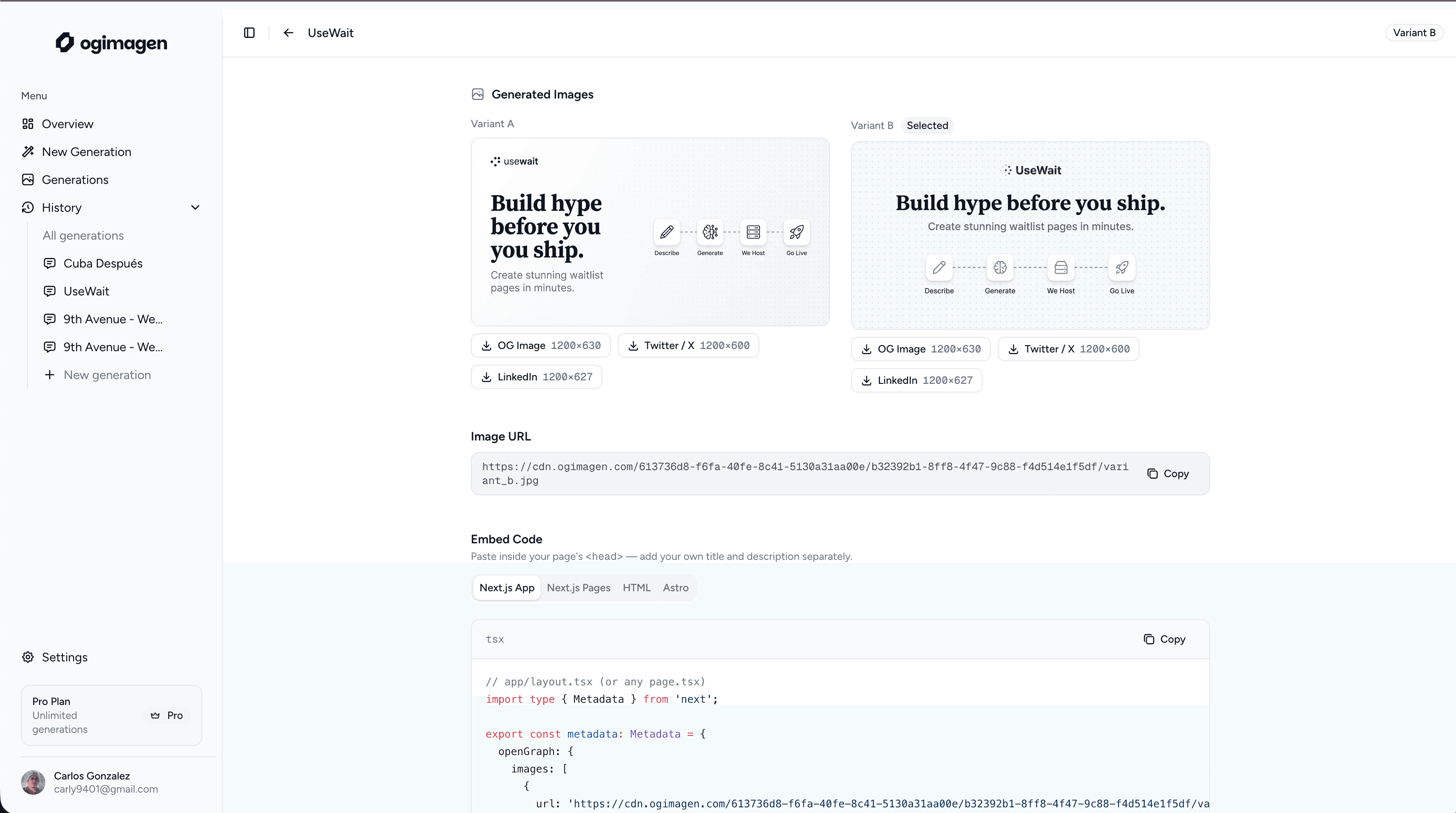 OGImagen screenshot 4
