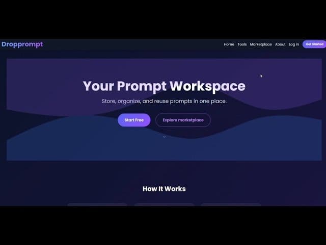 Dropprompt screenshot 1