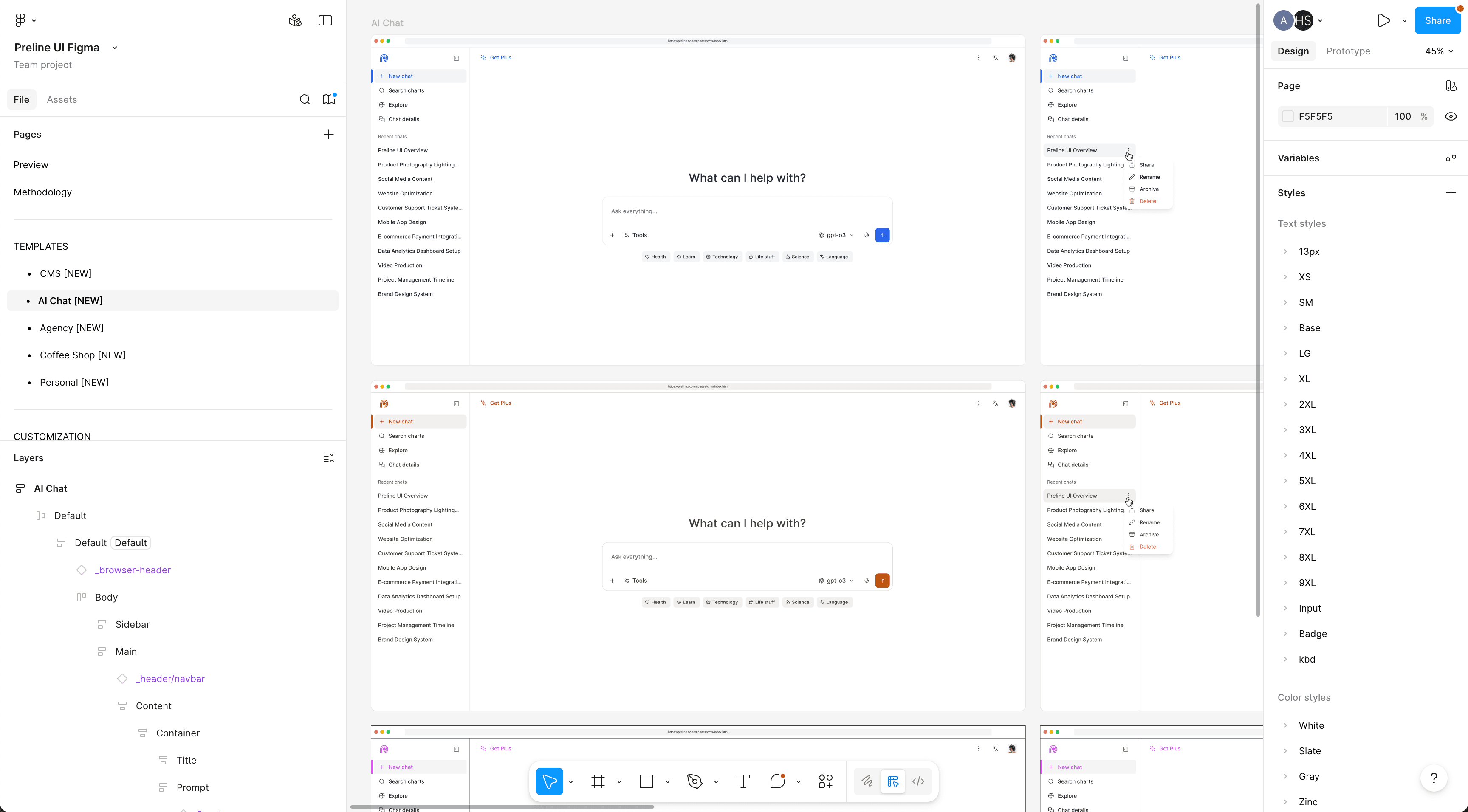 Preline UI Fimga v3.0 screenshot 4