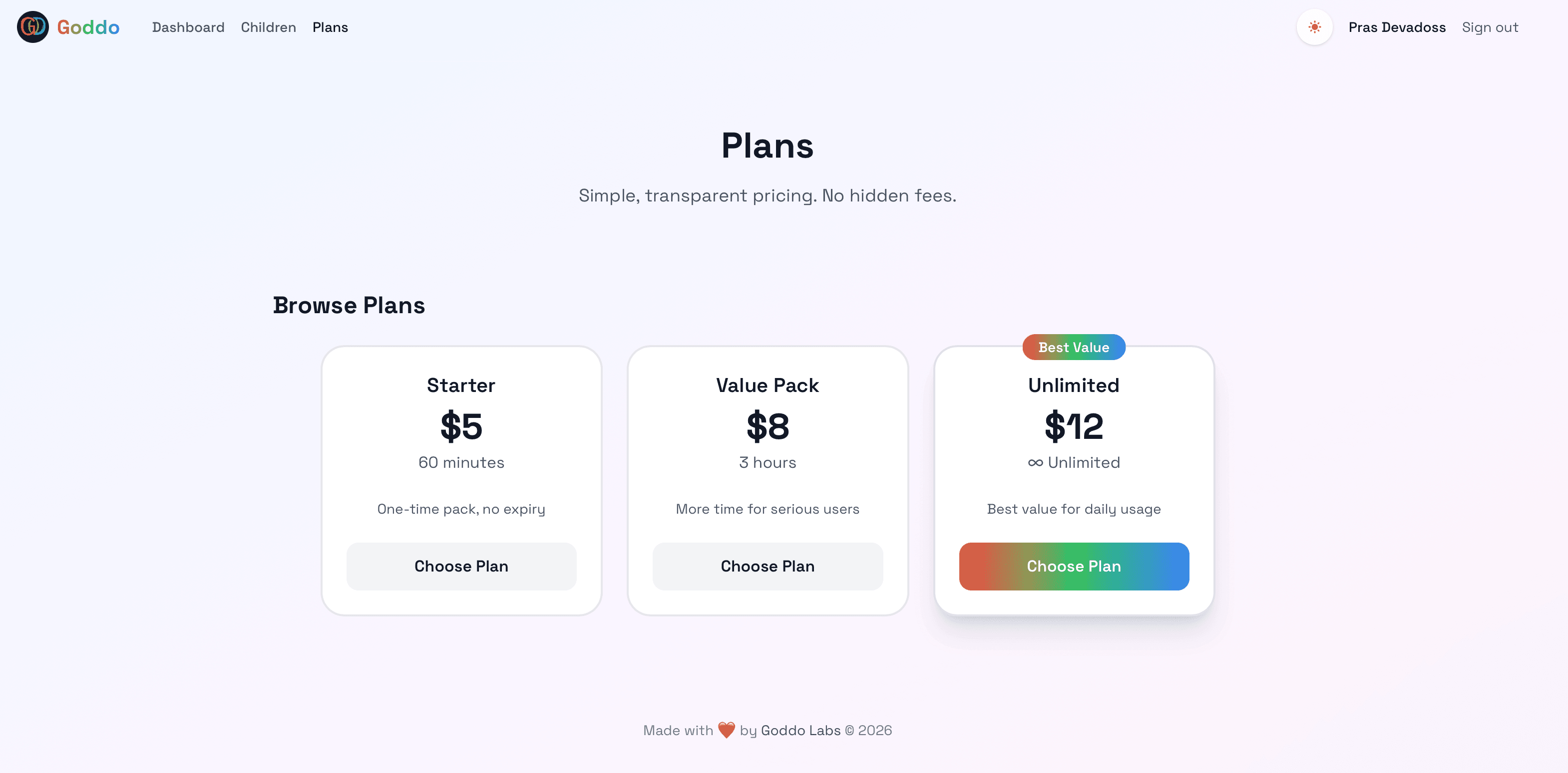 Goddo — AI voice companion for kids screenshot 4