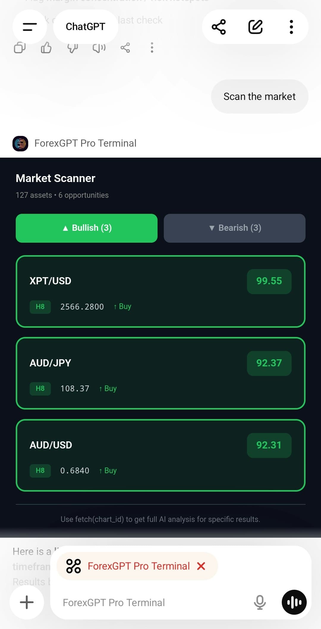 ForexGPT® Voice/Chat controlled trading screenshot 20