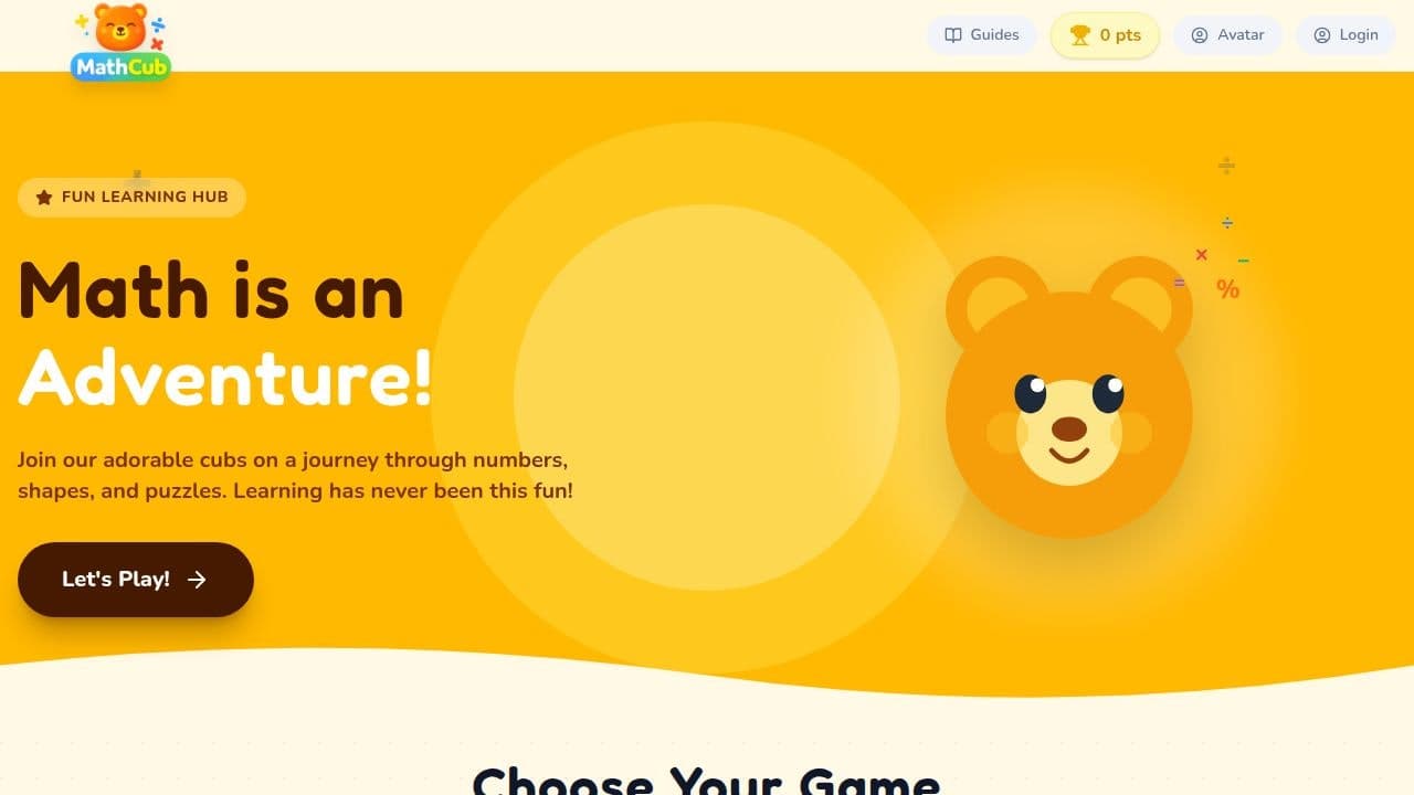 MathCub screenshot 1