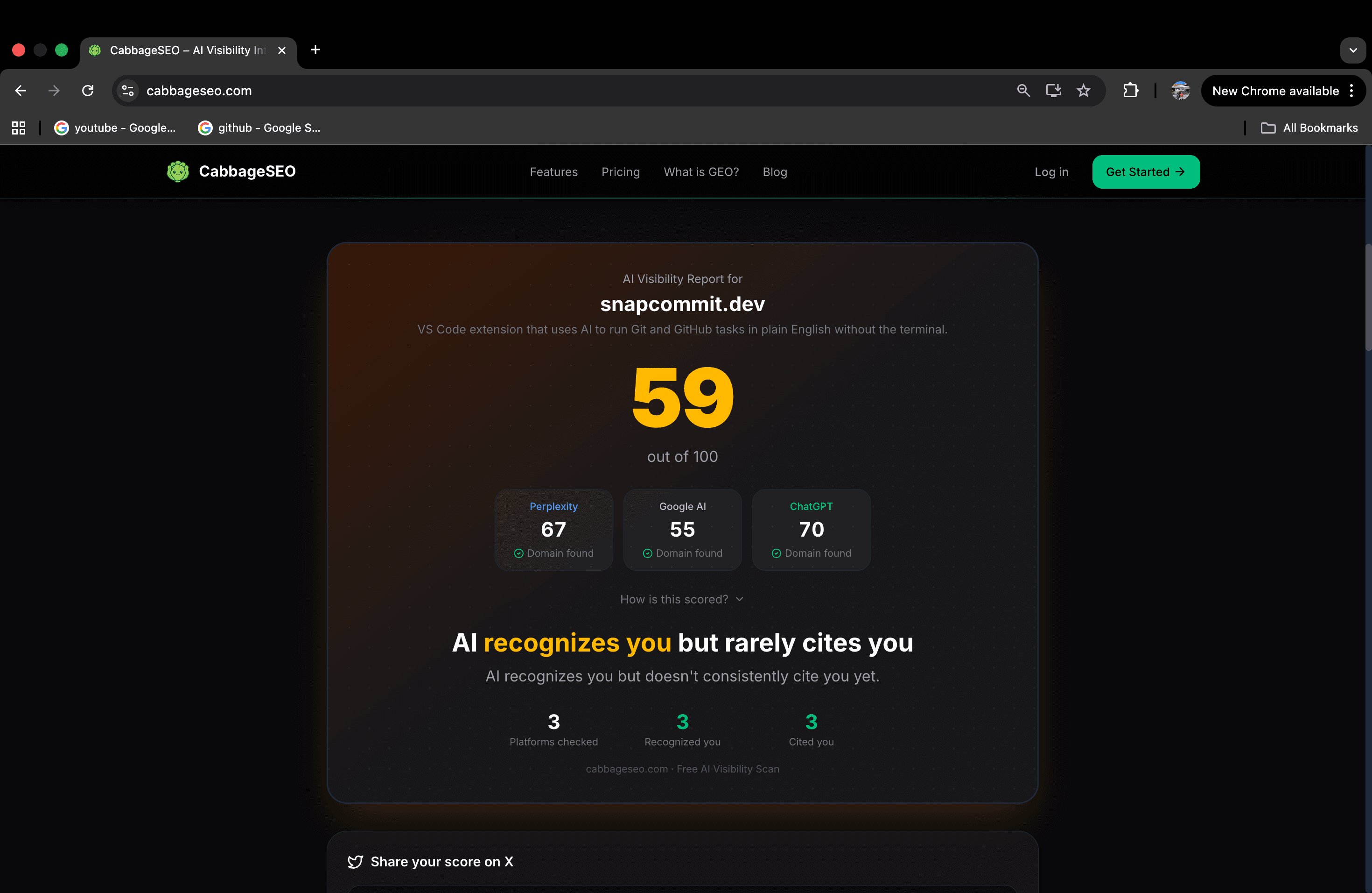 CabbageSEO screenshot 1