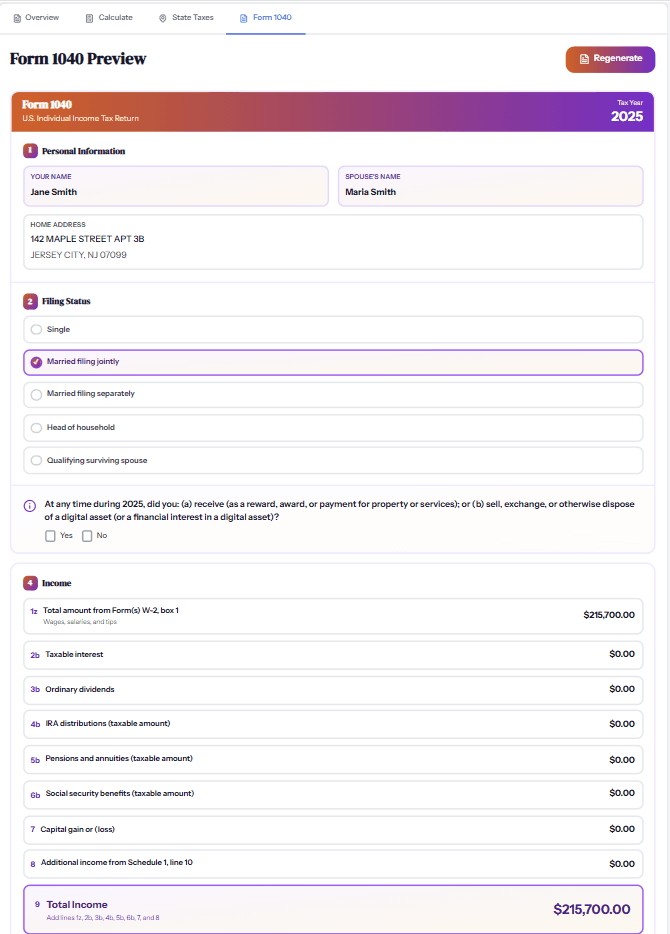 TaxFlux screenshot 6