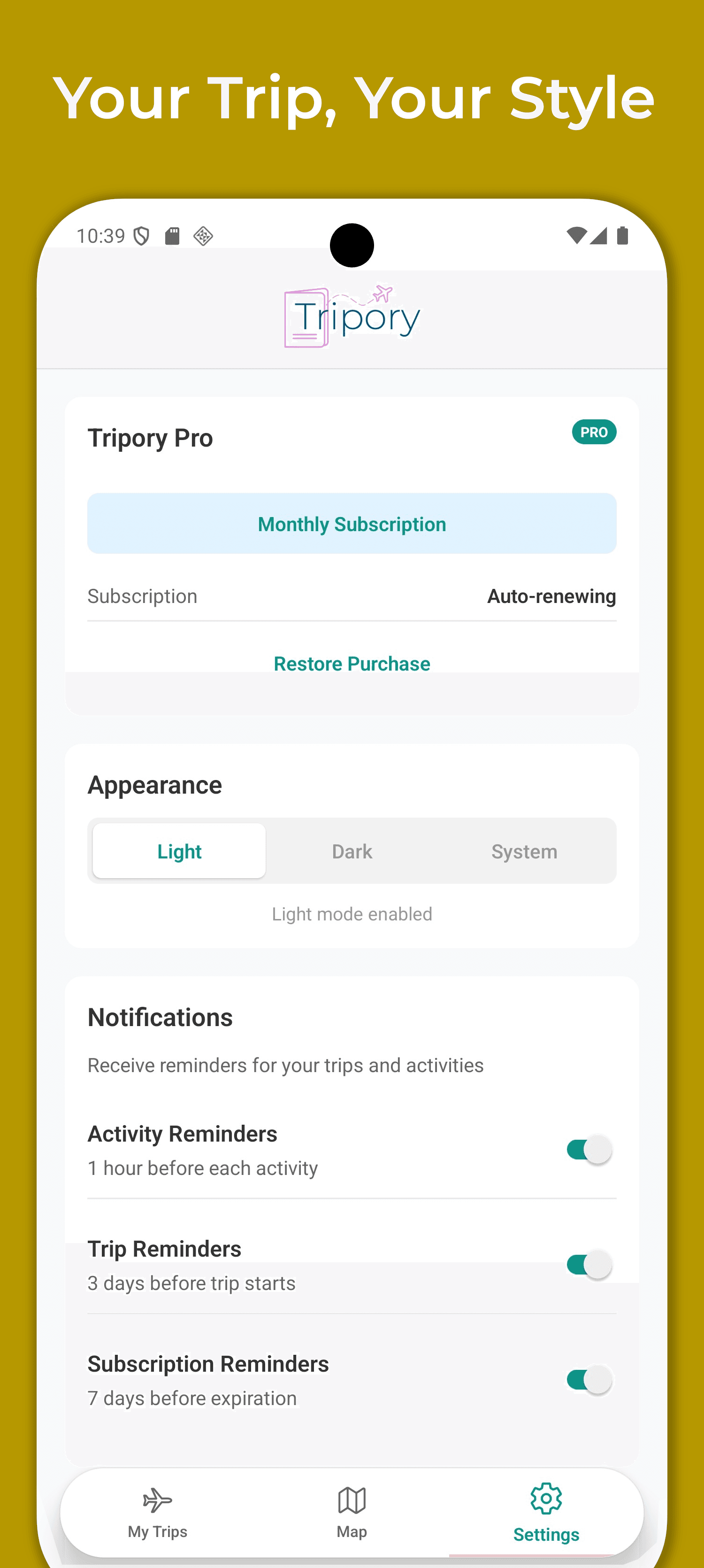 Tripory screenshot 4