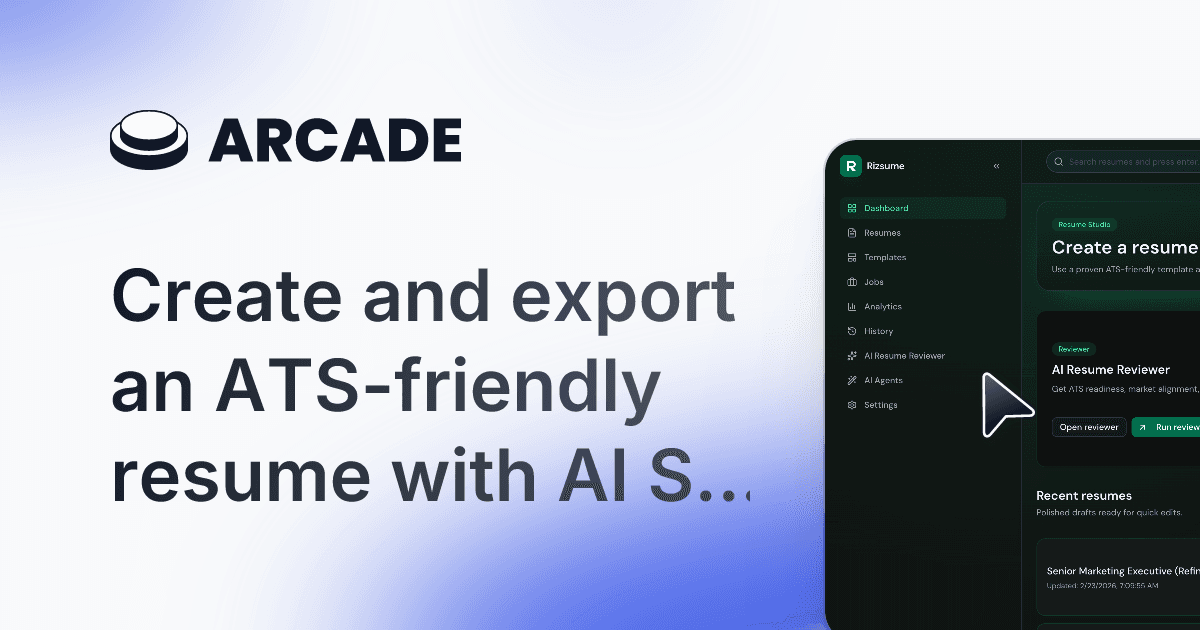 Rizsume screenshot 1