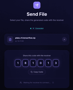 FluxShare - P2P File Transfer