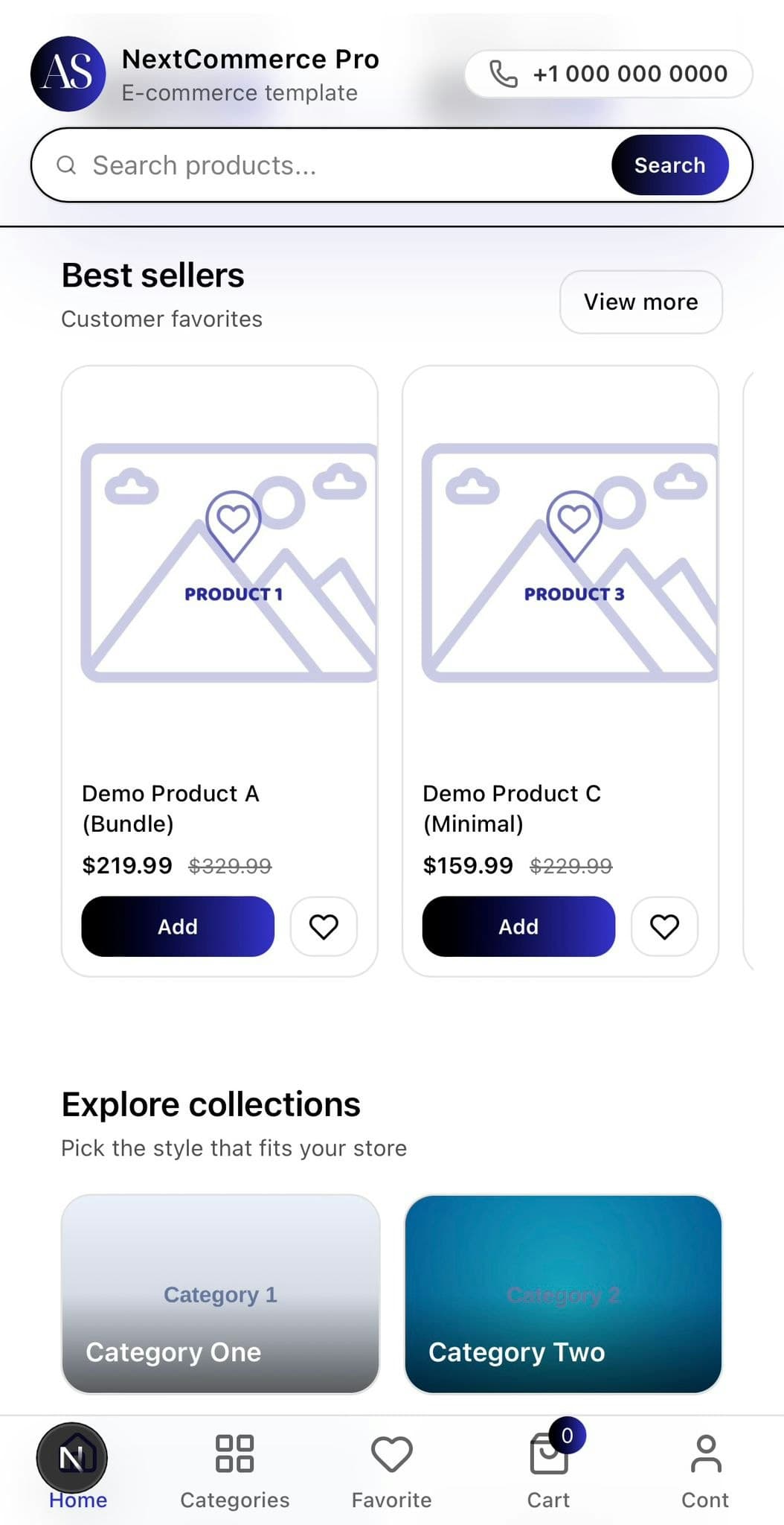 NextCommerce Pro screenshot 7