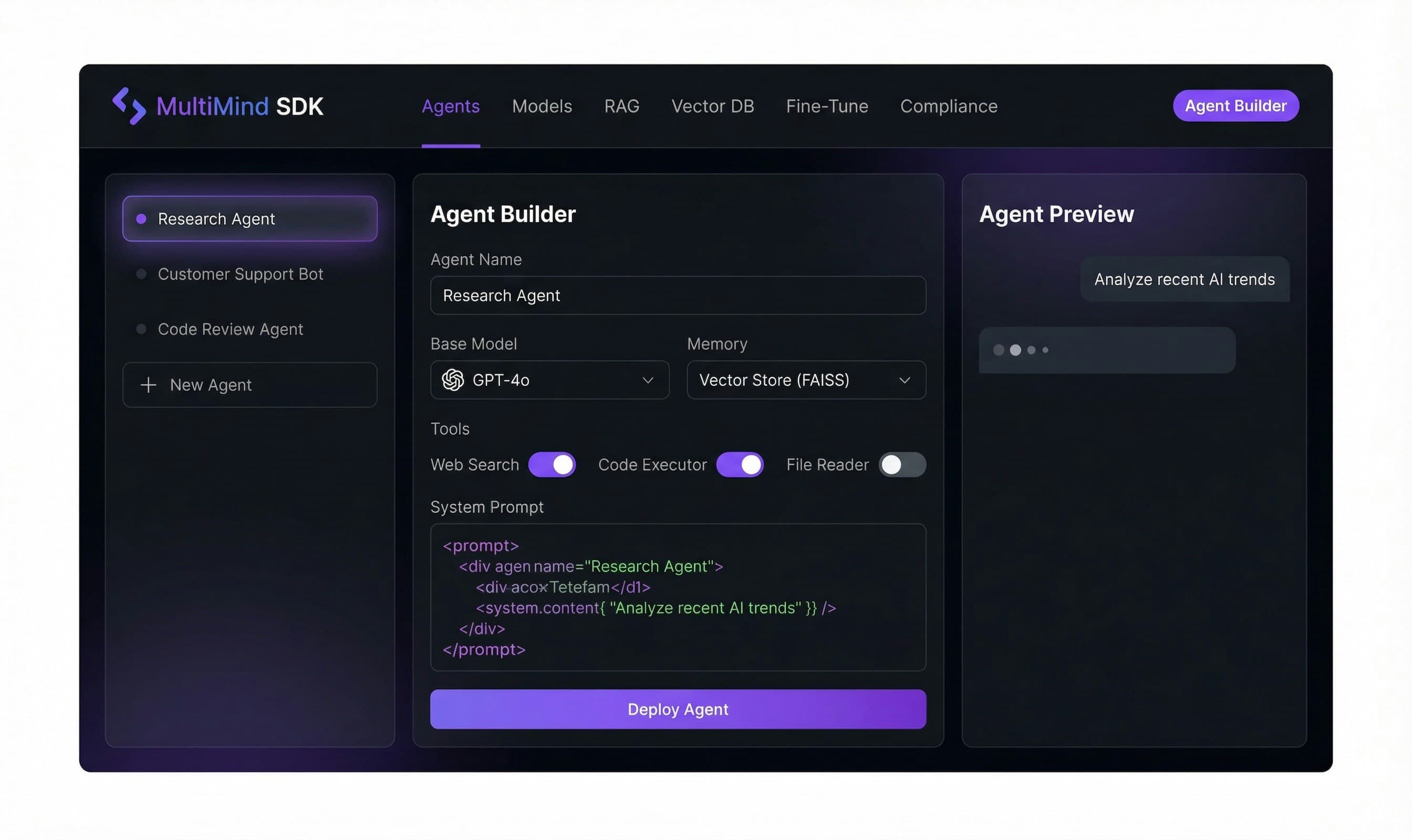 MultiMind SDK screenshot 2