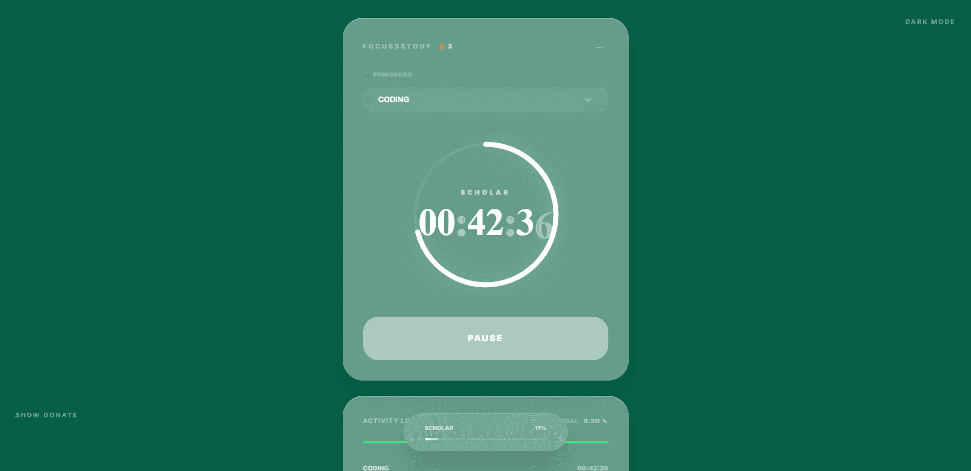 Focussstody screenshot 3