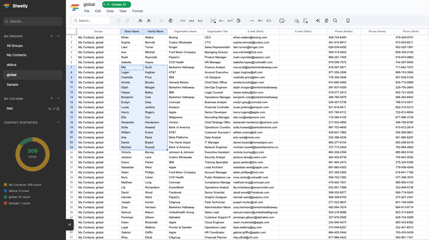 Sheetly screenshot 3