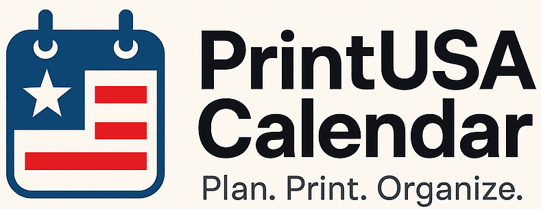 PrintUSACalendar screenshot 1