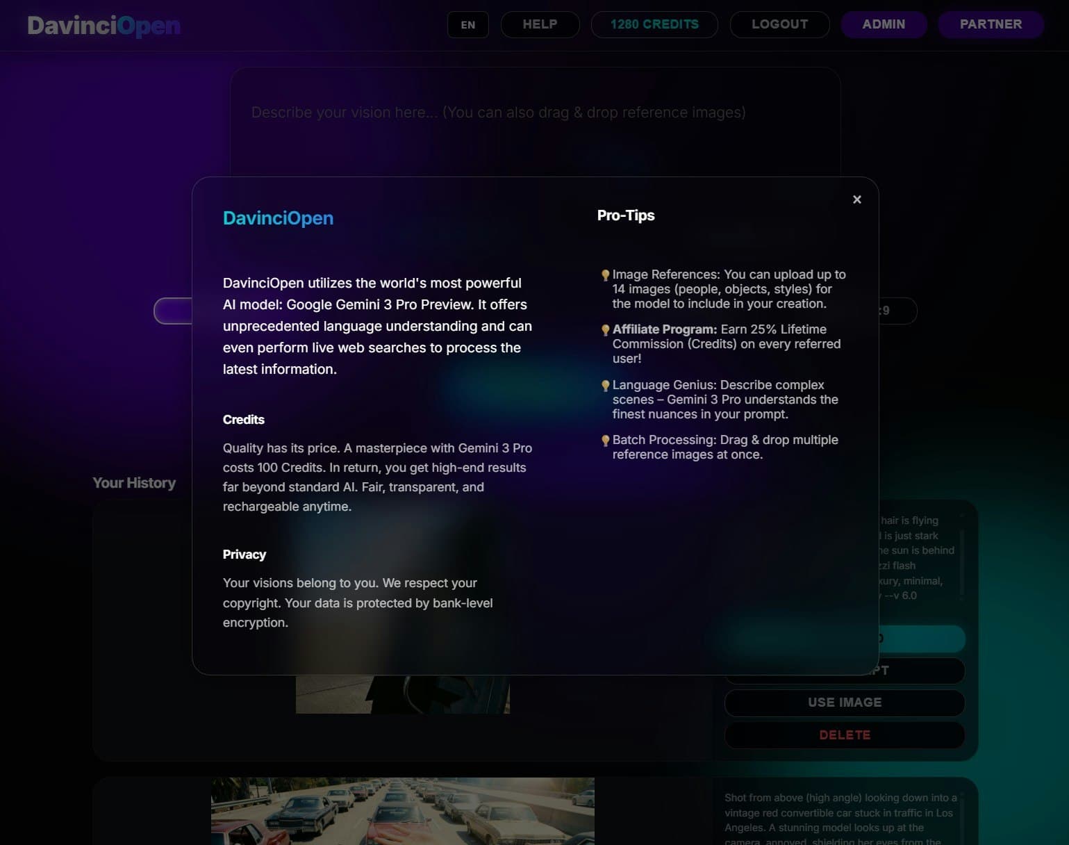DaVinci Open screenshot 5