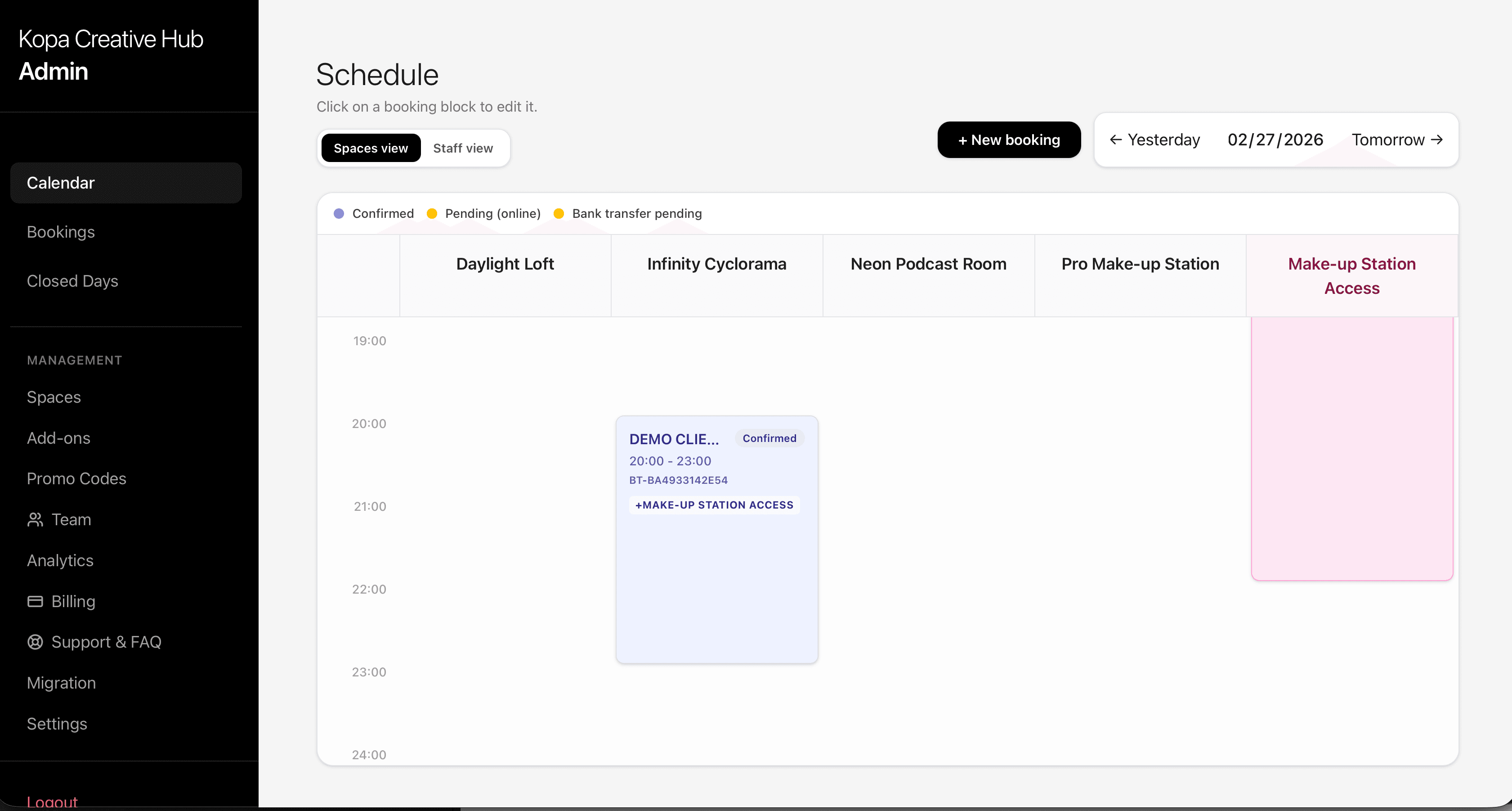 StudioDock screenshot 2