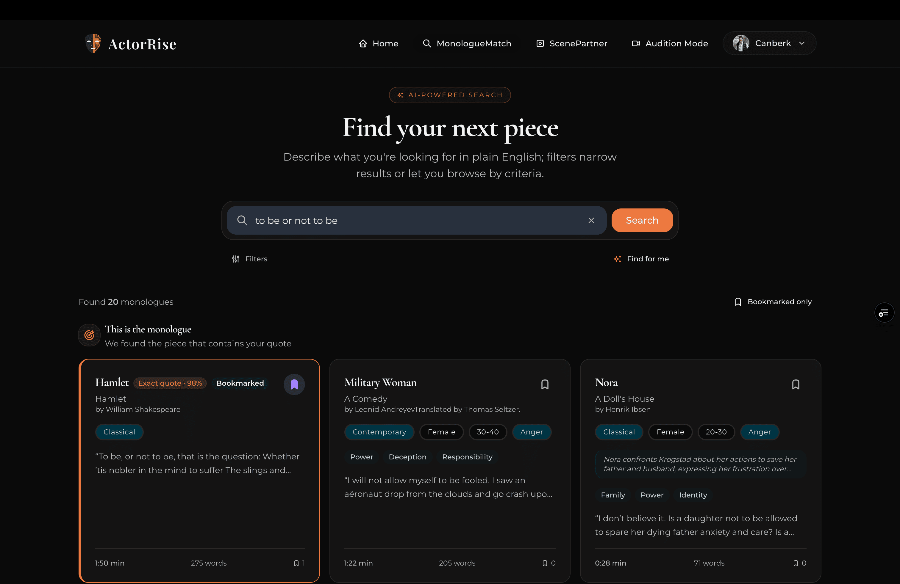 ActorRise screenshot 4
