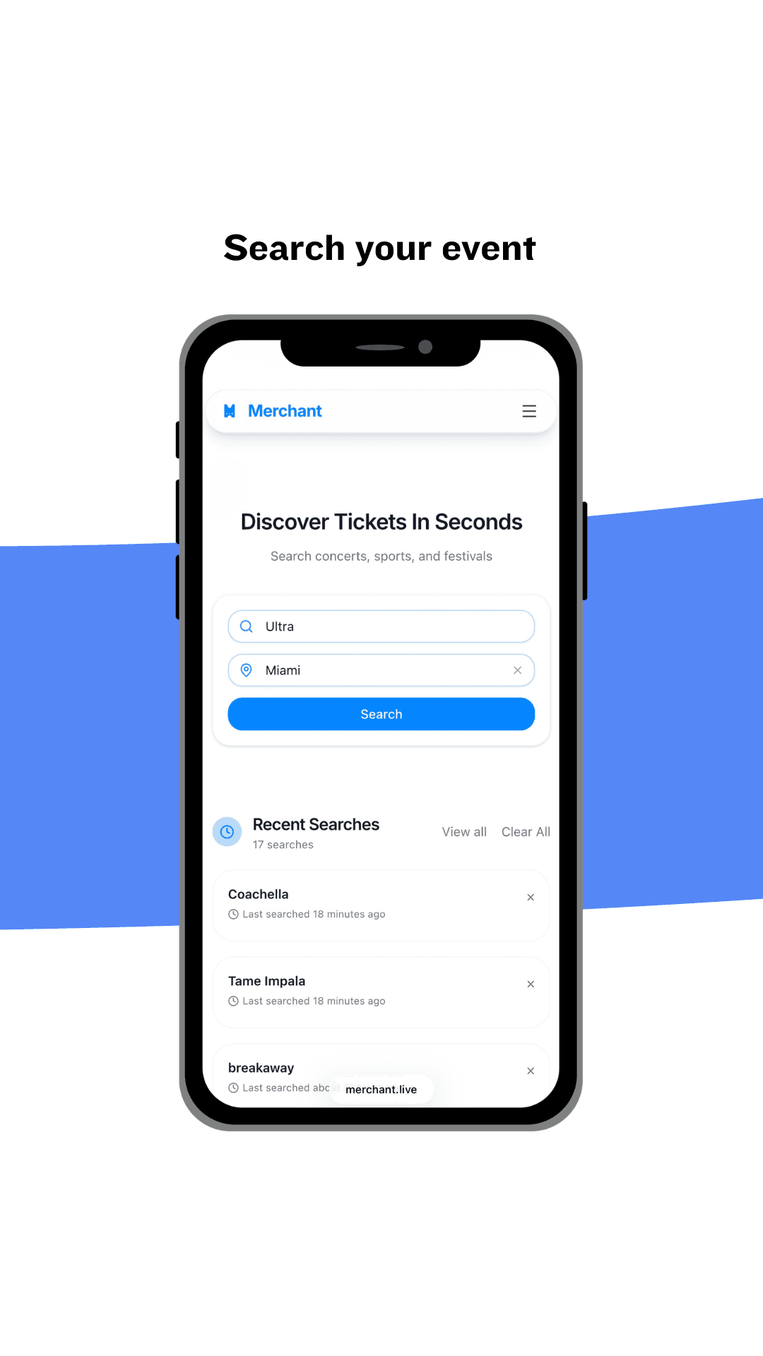 Merchant screenshot 1