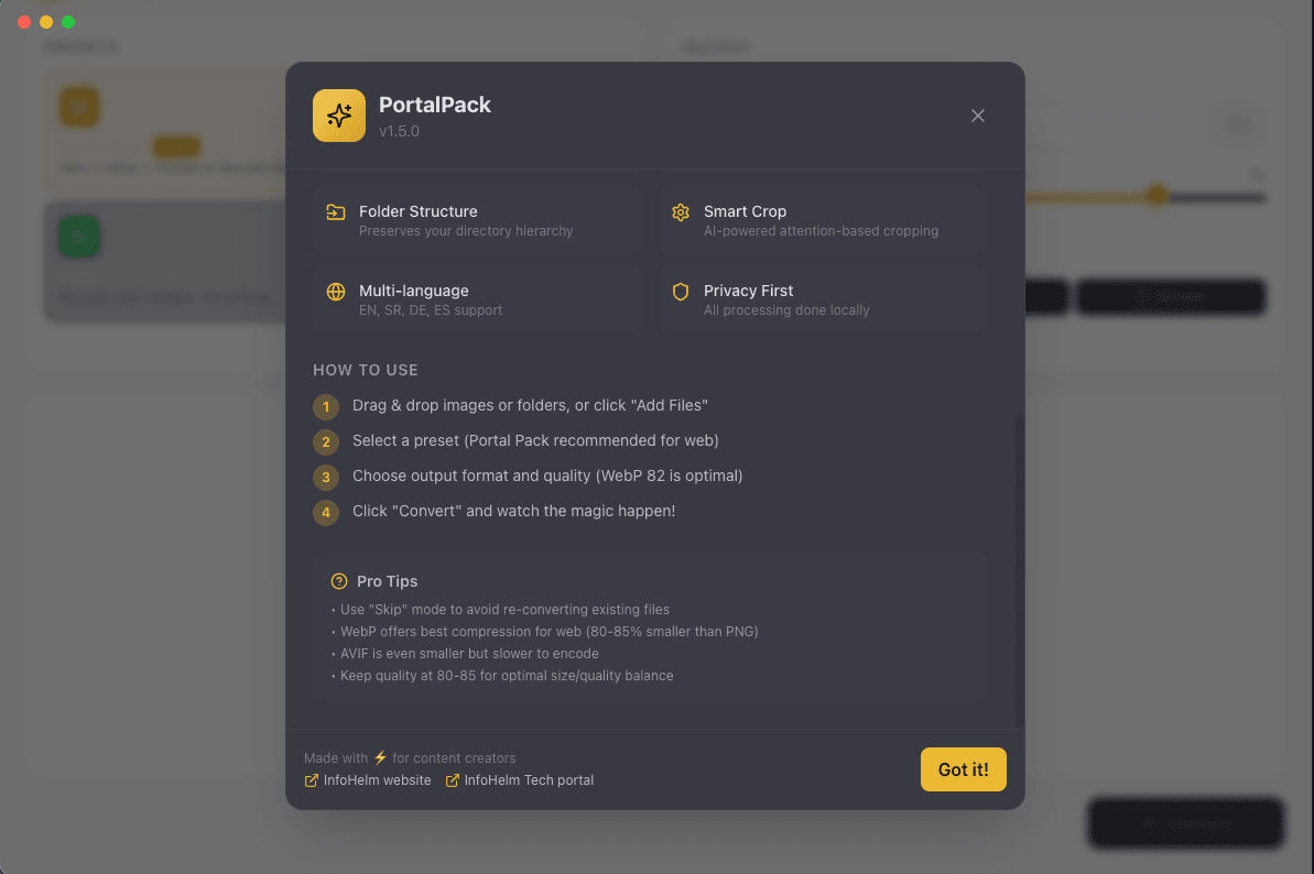 PortalPack screenshot 3