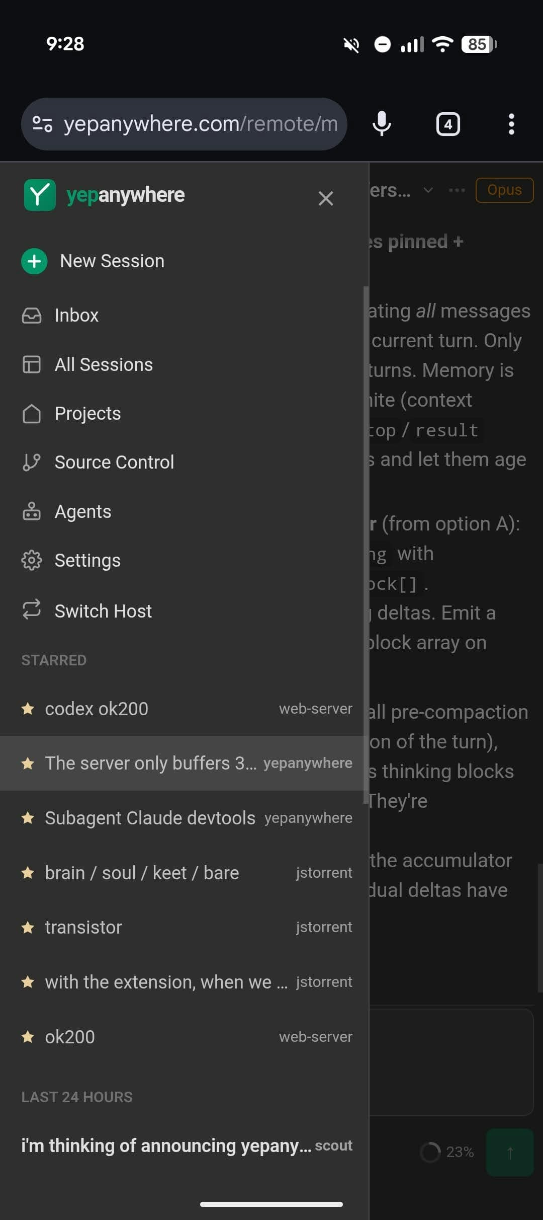 Yep Anywhere screenshot 11