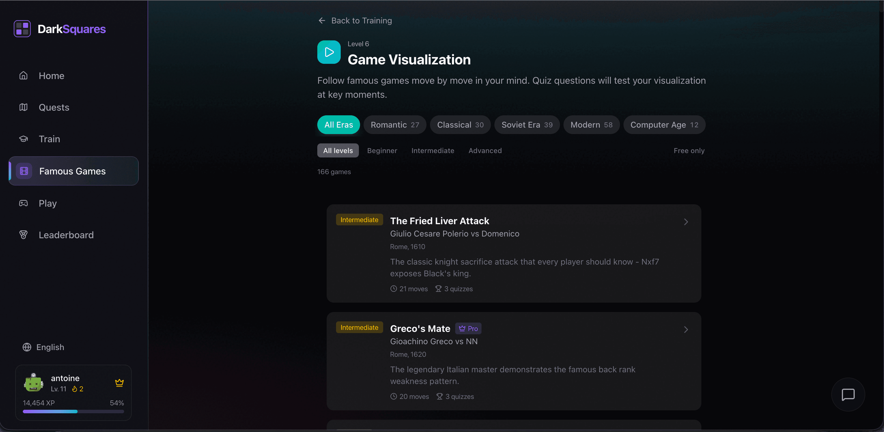Dark Squares screenshot 5