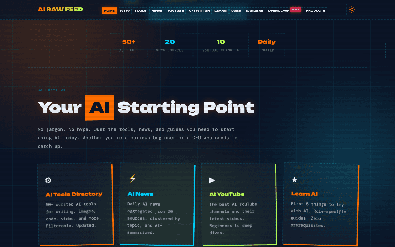 AI Raw Feed screenshot 5