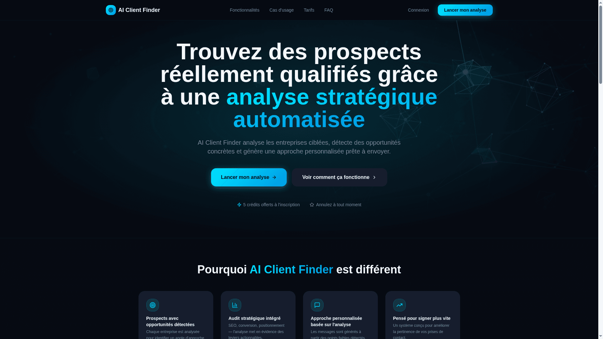 AI Client Finder screenshot 1
