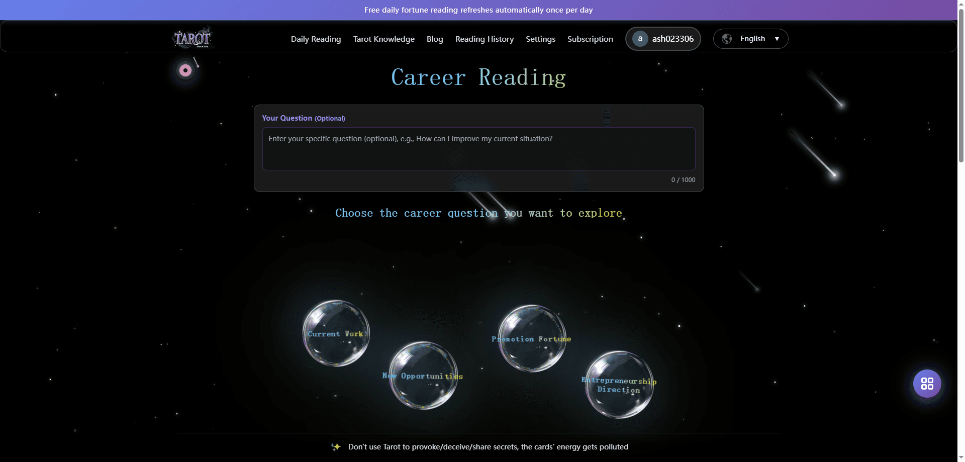 Tarot Card Pro screenshot 4