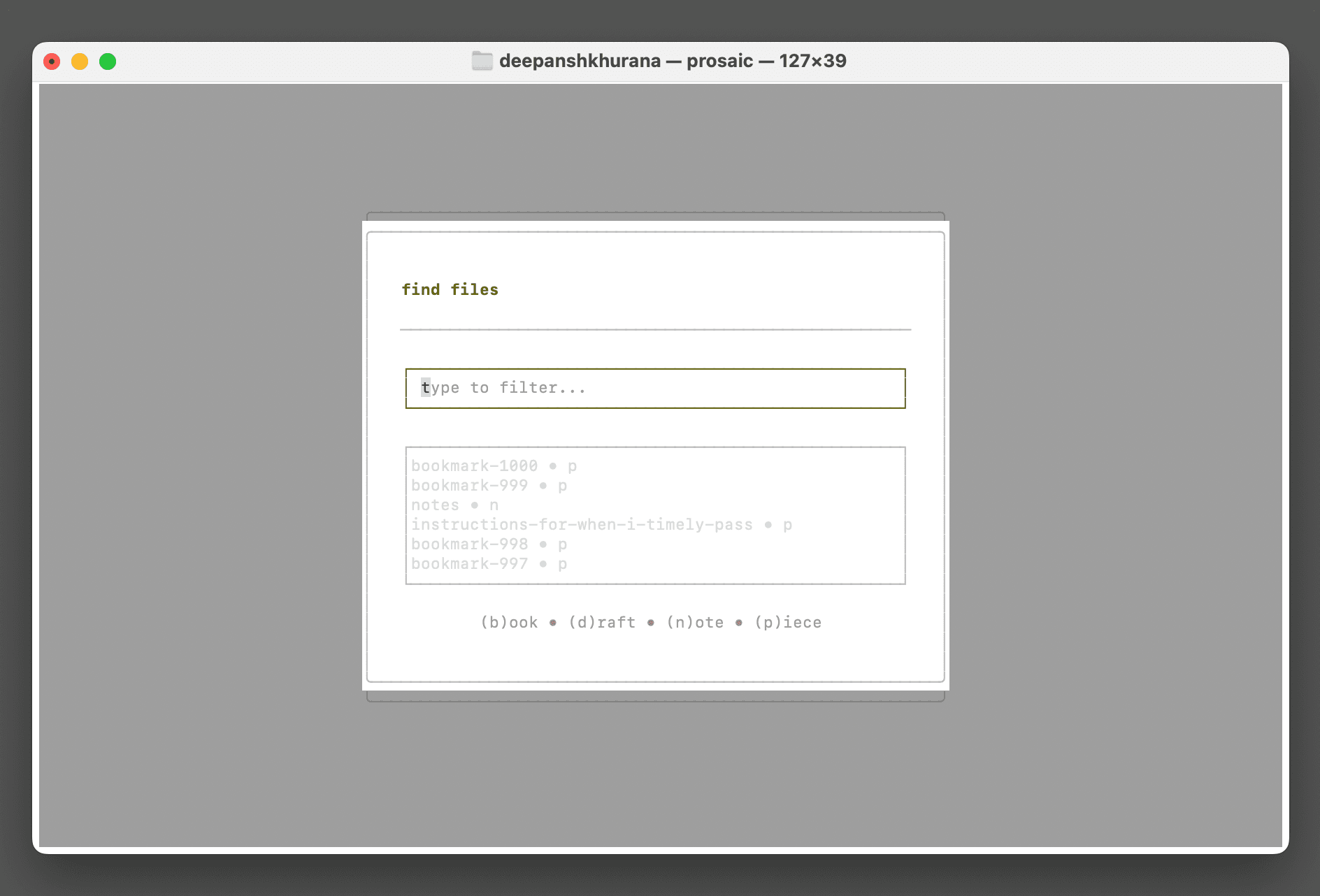 Prosaic screenshot 5